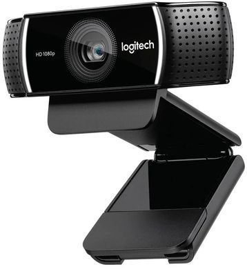 Веб-камера Logitech C922 Pro Stream (960-001089, 960-001088, 960-001087), Чорний