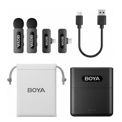 Мікрофонна радіосистема для смартфона BOYA BY-V3 COMBO