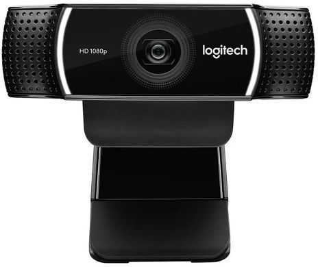 Веб-камера Logitech C922 Pro Stream (960-001089, 960-001088, 960-001087), Чорний