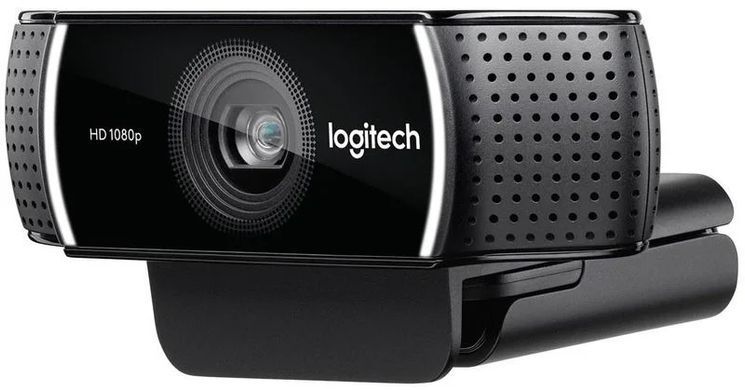 Веб-камера Logitech C922 Pro Stream (960-001089, 960-001088, 960-001087), Чорний