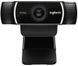 Веб-камера Logitech C922 Pro Stream (960-001089, 960-001088, 960-001087), Чорний