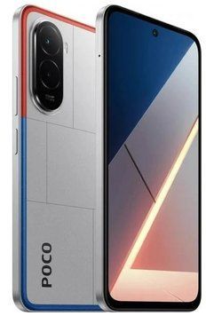 Смартфон POCO M7 6/128GB Silver NFC (with charger), Сріблястий