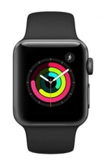 Смарт-часы Apple Watch S3 GPS 42mm Space Gray Aluminium Case with Black Sport Band (MTF32FS/A)