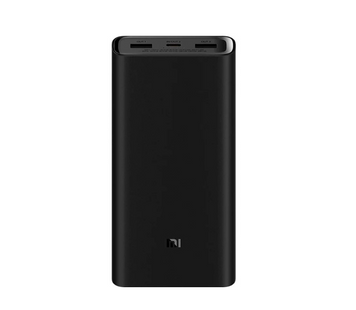 Зовнішній акумулятор (павербанк) Xiaomi Mi 50w Power Bank 20000mAh Black