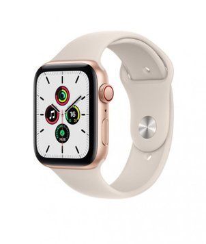 Смарт-годинник Apple Watch SE GPS 40mm Gold Aluminum Case w. Starlight S. Band (MKQ03)