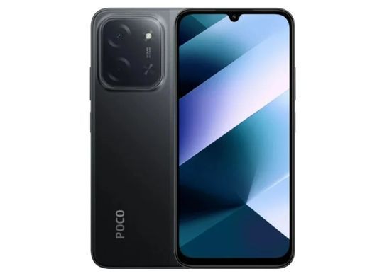 Смартфон POCO C85 8/256GB Black, Чорний