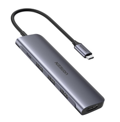 Мультипортовий адаптер UGREEN 5-in-1 USB C Hub with 4K HDMI (50209)