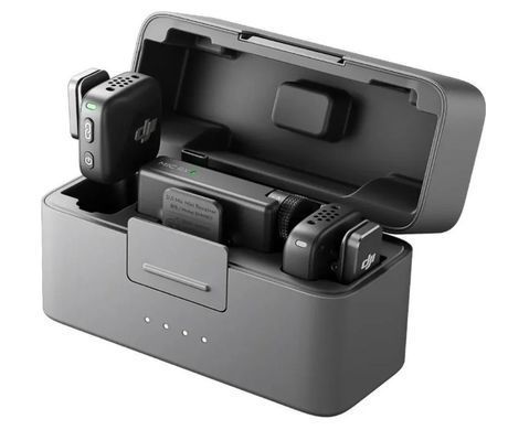 Мікрофонна радіосистема для фотокамери, для смартфона DJI Mic Mini 2TX + 1RX + Charging Case*