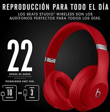 Навушники Beats by Dr. Dre Studio3 Wireless Red (MQD02)