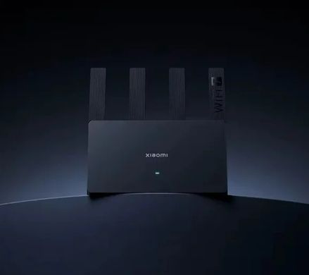 Wi-Fi маршрутизатор Xiaomi Router BE3600 Black, Чорний