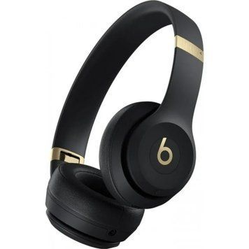 Навушники з мікрофоном Beats Solo 4 Black/Gold