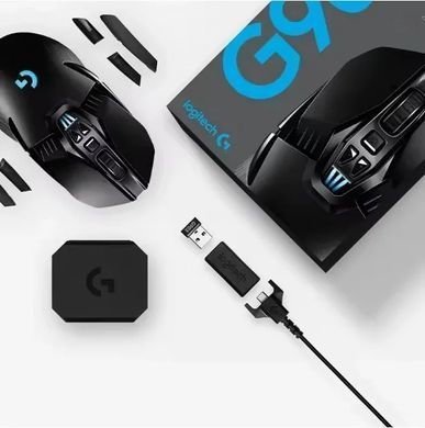 Миша Logitech G903 Lightspeed Wireless Hero (910-005672, 910-005673), Чорний