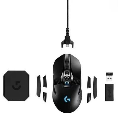 Миша Logitech G903 Lightspeed Wireless Hero (910-005672, 910-005673), Чорний