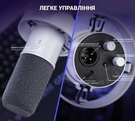 Мікрофон FIFINE K688 White