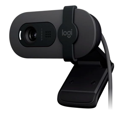 Веб-камера Logitech Brio 90 HD Black (960-001581)