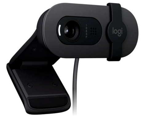 Веб-камера Logitech Brio 90 HD Black (960-001581)