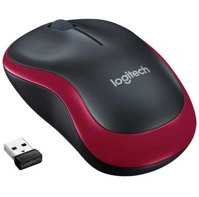 Миша Logitech M185 Wireless Mouse Red (910-002240)