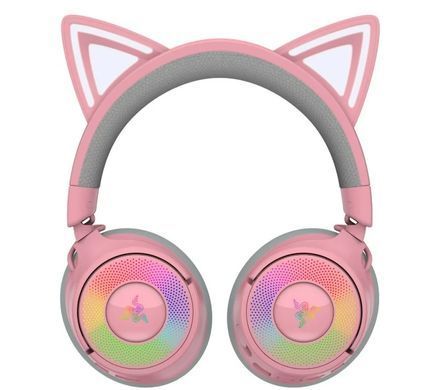 Навушники з мікрофоном Razer Kraken Kitty V3 PRO Quartz (RZ04-05170200-R3M1/RZ04-05170200-R3U1), Рожевий