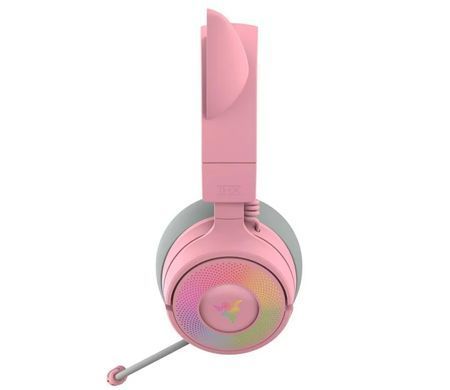 Навушники з мікрофоном Razer Kraken Kitty V3 PRO Quartz (RZ04-05170200-R3M1/RZ04-05170200-R3U1), Рожевий