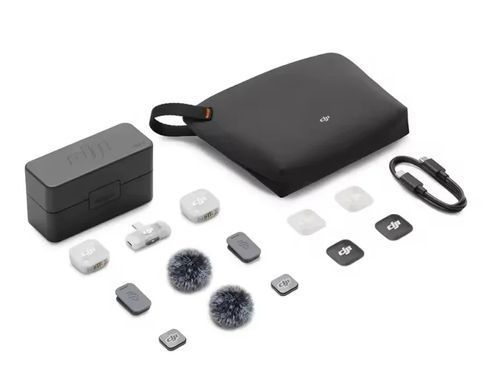 Мікрофонна радіосистема для смартфона DJI Mic Mini 2 (2TX + 1 Mobile RX + Charging Case)