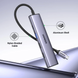 Мультипортовий адаптер UGREEN CM478 USB Type-C to HDMI Gray (15495)