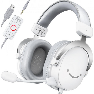 Навушники з мікрофоном Fifine H9 White