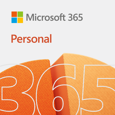 Офісні пакети Microsoft Office 365 персональна Всі мови для 1 ПК або Mac (електронна ліцензія) (QQ2-00004)