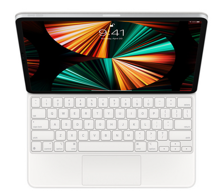 Чохол-клавіатура для планшета Apple Magic Keyboard for iPad Pro 12.9" 5th gen. - White (MJQL3) (Open box)