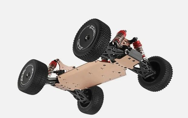 Машинка на радіоуправлінні Баггі WL-Toys 144001 4WD 1:14 (червона), Червоний