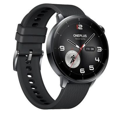 Смарт-годинник OnePlus Watch 3 Black Steel 43mm, Чорний